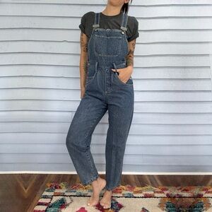 Vintage 90s Liz Wear Denim Bib Overalls